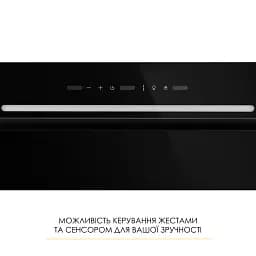 Витяжка повновбудована WEILOR LUMINA WBG 66 BLACK - мініатюра 4