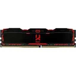 Модуль пам`ятi DDR4 8GB/3200 Goodram Iridium X Black (IR-X3200D464L16SA/8G)