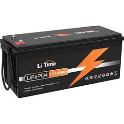 Аккумулятор Li Time LiFePO4 12V (12.8V/200Ah/2560Wh) [123754]