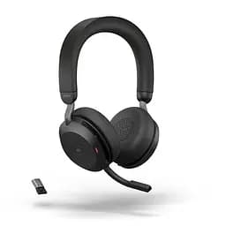 Навушники Jabra Evolve 2 75 Stereo USB-A with Charging Stand бездротові (27599-999-989) - мініатюра 2