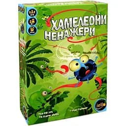 Настільна гра Ігромаг Хамелеони Ненажери (Sticky Chameleons) (укр.) (51557)