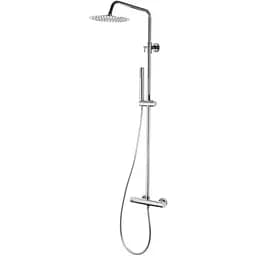 Душова система Corsan Lugo хром з термостатом CMN026, Хром