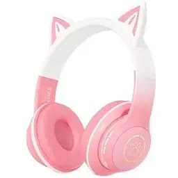 Навушники XO BE38 Cats Ear Pink