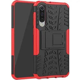 Чохол-накладка Toto Dazzle Kickstand 2 in 1 Case Xiaomi Mi 9 SE Red - мініатюра 2