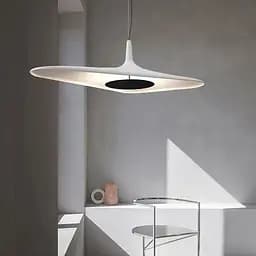 Светильник с уникальным белым плафоном 70х45 см | Ст. MJ260-800 WT | Line F