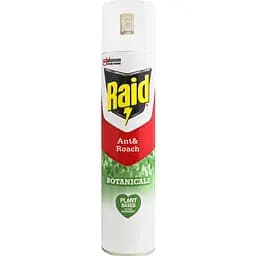 Аерозоль від комах Raid Botanicals проти тарганів та мурах, 300 мл