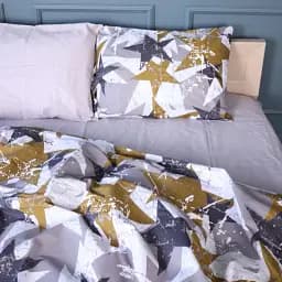 Комплект постільної білизни MirSon 17-0708 Smoky Starlight бязь 110 х 140 см (2200010617962) - мініатюра 2