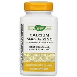 Кальцій + Магній + Цинк Nature's Way 765 мг 250 капсул