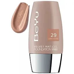 Тональний крем BeYu Velvet з матуючим ефектом відтінок 29 (Light Khaki) 30 мл - мініатюра 2
