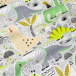 Дитяча постільна білизна Cosas DINO WORLD CS1 110х140см (DinoWorld_70Lime_140) - мініатюра 9