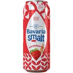 Пиво безалкогольное Bavaria Клубника светлое, ж/б, 0.5 л