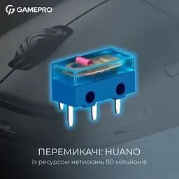 Комп'ютерна мишка GamePro Asgard Loki Wireless/USB Black (GM022B) - мініатюра 7