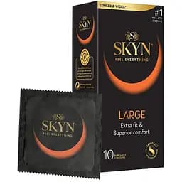 Презервативи безлатексні Skyn Large XL (10 шт.)