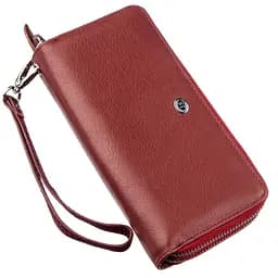 Багатофункціональний гаманець-клатч ST Leather 18868 червоний