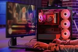 Корпус Modecom VOLCANO SPACE APEX ARGB 4x140 мм fans MIDI USB 3.0x2+TYPE-C BLACK без БЖ ATX (AT-SPACE-PG-10-000000-000) - мініатюра 5
