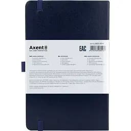 Книга записна Axent Partner клітинка 125x195 мм 96 аркушів синя (8201-02-A) - мініатюра 3