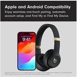 Навушники ігрові Beats by Dr. Dre Solo 4 бездротові чорно-золотисті (MC2L4) - мініатюра 5
