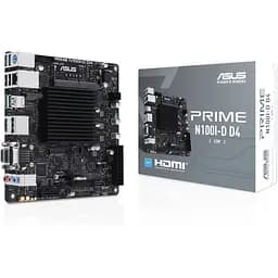 Материнська плата Asus Prime із процесором N100I-D D4-CSM, N100 (4x3.4 GHz), 1xDDR4 SO-DIMM (Max. 16Gb), UHD Graphics, 1xSATA2, 1xM.2, 1xPCI-E 3.0 x1, 8x RTL8111G, 6xUSB3.2/4xUSB2.0, VGA/HDMI/DP, Mini-ITX - мініатюра 2