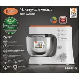 Стаціонарний міксер-тістоміс Vitek BT-6611 планетарне обертання (42122-BT-6611_2103)