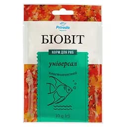 Корм для риб Природа Біовіт Універсал 10 г (PR240466)