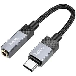 Кабель Hoco UPA32C Clever digital audio converter Type-C to 3.5 Чорний