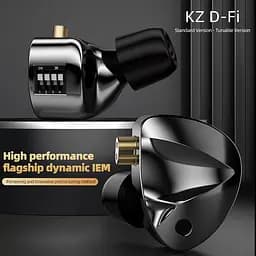 Дротові навушники KZ D-Fi Tuning з мікрофоном black - мініатюра 2