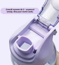 Пляшка для води Casno 1000 мл KXN-1258 Біла (KXN-1258_White) - мініатюра 7