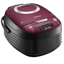 Мультиварка Tefal Spherical чорно-бордовий 750 Вт (RK740532)