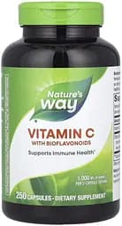 Витамины и минералы Nature's Way Vitamin C with Bioflavonoids, 250 капсул
