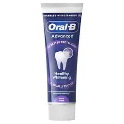 Зубна паста Oral-B Advanced Здорове відбілювання Арктична свіжість 75 мл