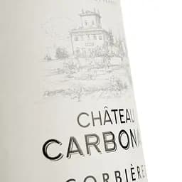 Вино Chateau Carbonac Chateau, червоне, сухе, 0,75 л - мініатюра 3
