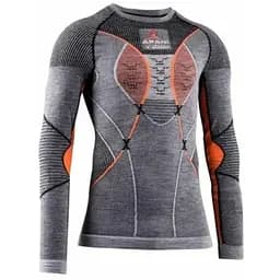 Термокофта X-Bionic Apani 4.0 Merino Shirt Round Neck Long Sleeve Men Grey M (1068-AP-WT06W19M M B080)