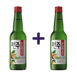 Набір: Соджу FUNJU Mango-Passion 15% 0.7 л (0.35 л х 2 шт.)