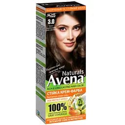 Стійка крем-фарба для волосся Acme Color Avena Naturals 3.0 темно-каштановий