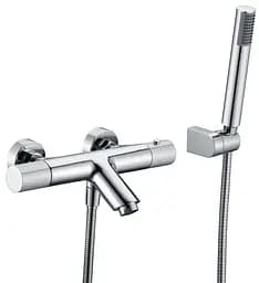Термостатический смеситель для ванны Imex Line с душевым набором хром BTD038-4 Хром