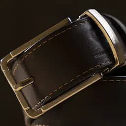 Ремінь шкіряний Grande Pelle чоловічий 3,4х120 см acs0014944 - мініатюра 6
