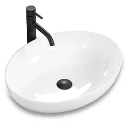 Умивальник Rea Carola slim накладний білий REA-U8198, Білий