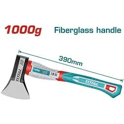 Топор Total THAX0611000, 390 мм 1000 г