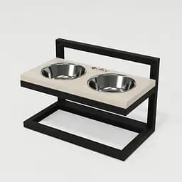 Hollky Flex S — миски на регульованій підставці для маленьких собак (2 × 0.450 л) - мініатюра 5