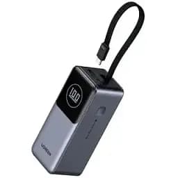 Батарея універсальна Ugreen 20000mAh 130W Nexode Smart Display with Built-in Cable (PB723 55365B) (PB723 55365B)