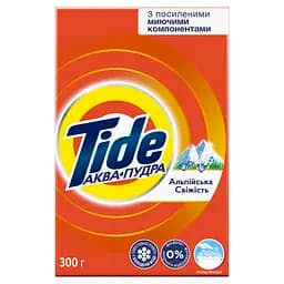 Пральний порошок Tide Аква-Пудра Альпійська свіжість 300 г - мініатюра 2