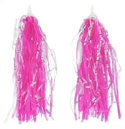 Ленты в руль детского велосипеда / самоката малиновые (G00010465)