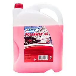 Антифриз POLAR WAY -21ºC червоний 5л