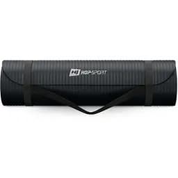 Коврик для йоги Hop-Sport HS-NB010GM NBR 1см чорний - мініатюра 8