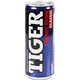 Напій енергетичний Tiger Classic безалкогольний газований 250 мл