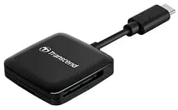 Кардрідер Transcend USB 3.2 Gen 1 Type-C SD/microSD Black (6627580)