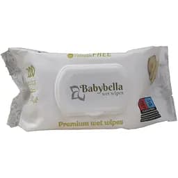 Влажные детские салфетки Babylbella "Ultra Soft Premium" с клапаном, без алкоголя и парабенов, 120 шт.