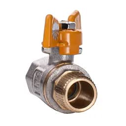 Кран кульовий прямий Q Professional 1/2″ ЗВ ЖБ PN40 QP152 - мініатюра 3