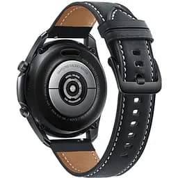 Ремешок для Samsung Gear S3 Frontier - черный кожаный размер L ширина крепления 22мм Watchbands Standart (WB0021STANDART2DARKN1)