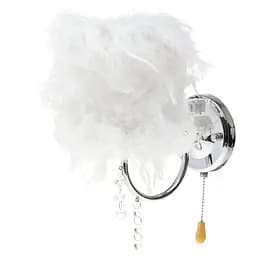 Бра Brille BL-095W/1 настенное накладное с перьями с абажуром